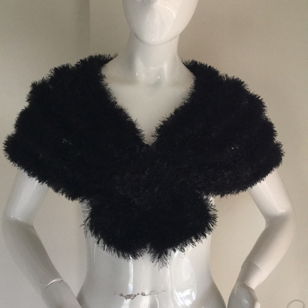 Black shawl